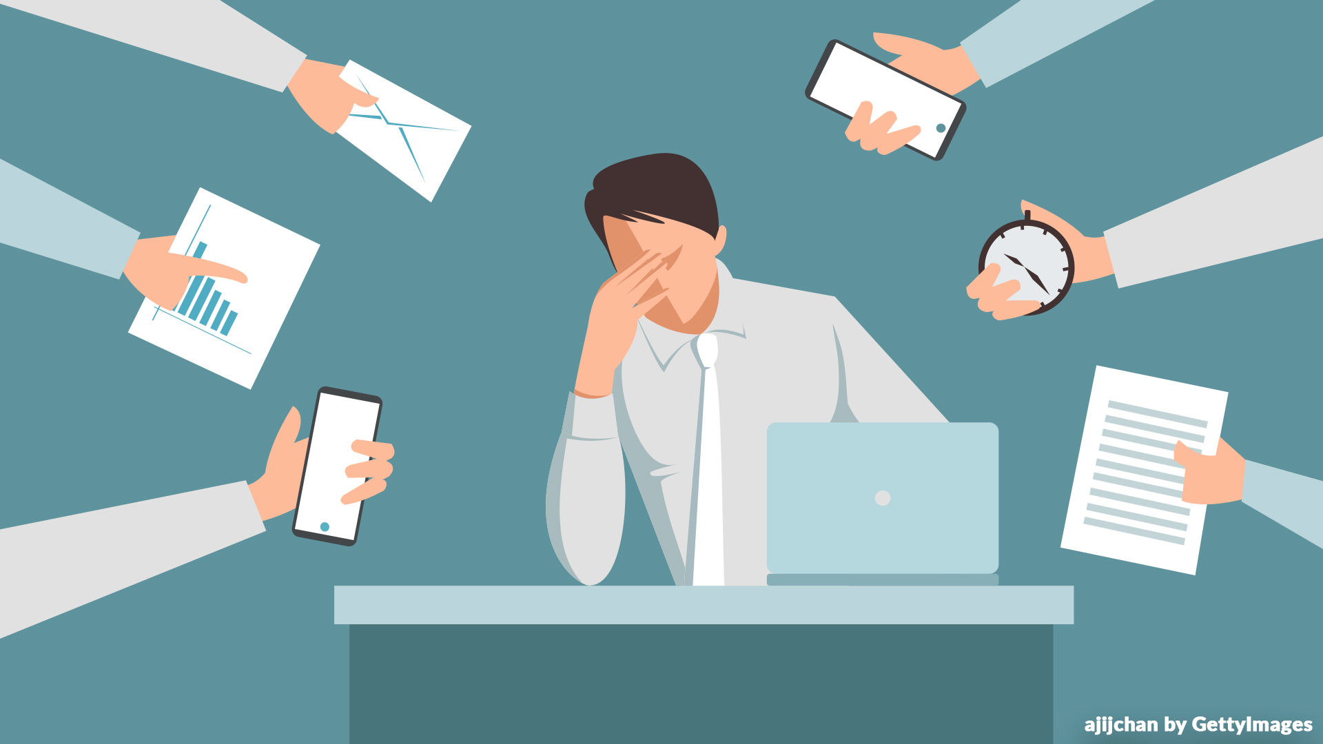 Imagem sobre burnout
